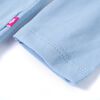 T-shirt enfants &agrave; manches longues bleu clair 140