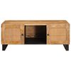 vidaXL Table basse Ch&ecirc;ne artisanal 100 x 54 x 40 cm