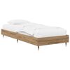 vidaXL Cadre de lit Ch&ecirc;ne artisanal 80 x 200 cm Bois d'ing&eacute;nierie