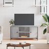 vidaXL Meuble TV Sonoma gris 100x40x50 cm Bois d'ing&eacute;nierie
