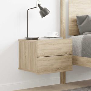 vidaXL Table de chevet ch&ecirc;ne sonoma 40x30x30 cm Bois d'ing&eacute;nierie