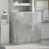 vidaXL Meuble pour machine &agrave; laver Gris b&eacute;ton 70,5x71,5x91,5 cm