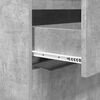 vidaXL Armoire de rangement Gris b&eacute;ton 40 x 48 x 105 cm