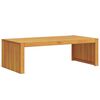 vidaXL Table d'appoint Marron 110 x 55 x 35 cm Bois d'Acacia Massif