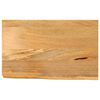 vidaXL Dessus de table &agrave; bord vivant 40x30x3,8 cm bois massif manguier