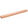 vidaXL &Eacute;tag&egrave;re murale marron clair 100x10x6cm bois ch&ecirc;ne massif trait&eacute;