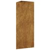 vidaXL Jardini&egrave;re 30x26x75 cm acier corten