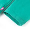 T-shirt pour enfants &agrave; manches longues vert vif 140