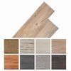 vidaXL Planches de sol 18 pcs Marron 5,26 m&sup2; PVC