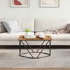 vidaXL Table basse Bois Ancien 80 x 80 x 45 cm