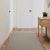 vidaXL Tapis de couloir aspect sisal platina 80x150 cm