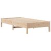 vidaXL Lit biblioth&egrave;que sans matelas 75x190 cm bois de pin massif