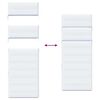 vidaXL Matelas en mousse Blanc 80 x 200 cm Mousse