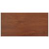 vidaXL Appui de fen&ecirc;tre Bois marron 100 x 45 x 4,5 cm PVC