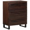 vidaXL Buffets 3 pcs 60x34x75 cm bois massif de manguier