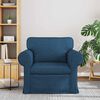 vidaXL Canap&eacute; Bleu Dimensions globales: 95 x 82 x 80 cm (l x P x H)