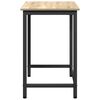 vidaXL table Ch&ecirc;ne Sonoma 100 x 50 x 76,5 cm