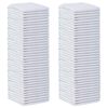 vidaXL Tapis d'entra&icirc;nement pour animaux en tissu non tiss&eacute; 100 pcs