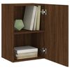 vidaXL Meubles TV muraux 2 pcs ch&ecirc;ne marron 40,5x30x60 cm