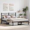 vidaXL Cadre de lit sans matelas ch&ecirc;ne sonoma 140x190 cm