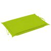 vidaXL Chaise longue de jardin avec coussin Bois d'acacia solide
