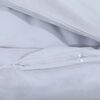 vidaXL Ensemble de housse de couette Gris 135x200 cm Microfibre l&eacute;g&egrave;re