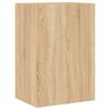 vidaXL Unit&eacute;s murales TV 6 pcs ch&ecirc;ne sonoma bois d'ing&eacute;nierie