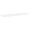 vidaXL Panneaux de biblioth&egrave;que 8 pcs Blanc 100x30x1,5 cm Agglom&eacute;r&eacute;