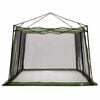 vidaXL Tente intérieure avec toit Vert 303 x 303 x 196 cm taffetas