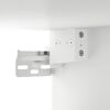 vidaXL Armoires murales 2 pcs blanc 68x30x20 cm Bois d'ing&eacute;nierie