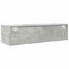 vidaXL Meuble TV Gris b&eacute;ton 100 x 31 x 25.5 cm Bois d'ing&eacute;nierie