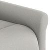 vidaXL Fauteuil inclinable &eacute;lectrique gris nuage tissu