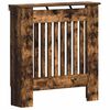 vidaXL Cache-Radiateur Ch&ecirc;ne fum&eacute; 78 x 19 x 81,5 cm Bois d'ing&eacute;nierie