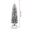 vidaXL Sapin de No&euml;l artificiel Vert 150 cm PVC et acier et plastique