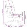 vidaXL Chaise de relaxation Taupe Similicuir daim