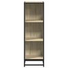 vidaXL Biblioth&egrave;que ch&ecirc;ne sonoma 33,5x33x107,5 cm bois d'ing&eacute;nierie