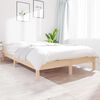 vidaXL Cadre de lit sans matelas 120x200 cm bois massif