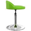 vidaXL Chaises pivotantes &agrave; manger lot de 4 vert similicuir