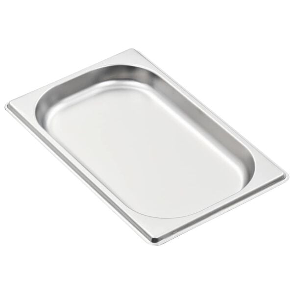 vidaXL R&eacute;cipients Gastronorm 12 pcs GN 1/4 20 mm Acier inoxydable