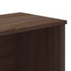 vidaXL Biblioth&egrave;que ch&ecirc;ne marron 80x31x169 cm bois d'ing&eacute;nierie