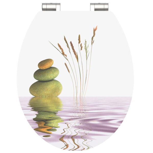 SCH&Uuml;TTE Si&egrave;ge de toilette avec fermeture en douceur BALANCE MDF