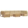 vidaXL Ensemble de canap&eacute;s d'ext&eacute;rieur 8 pc Blanc et Beige