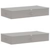 vidaXL Bo&icirc;te de rangement 2 pc Tissu intiss&eacute; 90 x 48 x 15 cm 64,8 L
