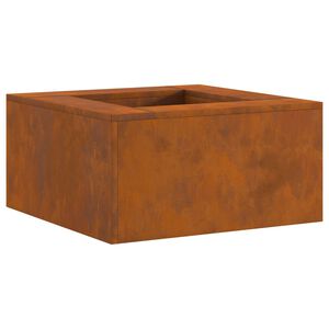 vidaXL Braise Marron 60 x 60 x 30 cm Acier
