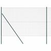 vidaXL Cl&ocirc;ture en fils soud&eacute;s pour fixation au sol 10 x 1,6 m Vert