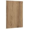 vidaXL Panneaux d&eacute;coratifs 12 pc Ch&ecirc;ne artisanal 21 x 30 x 0,27 cm
