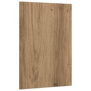 vidaXL Panneaux d&eacute;coratifs 12 pc Ch&ecirc;ne artisanal 21 x 30 x 0,27 cm