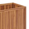 vidaXL Lit sur&eacute;lev&eacute; 100x50x70 cm Bois de teck solide