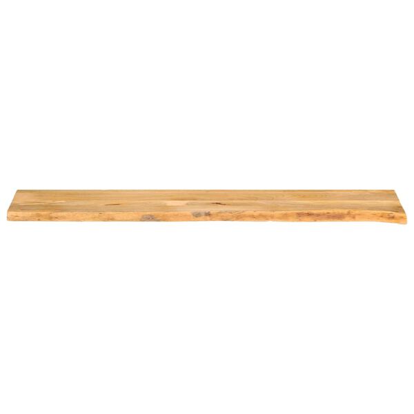 vidaXL Dessus de table &agrave; bord vivant 160x40x2,5cm bois massif manguier