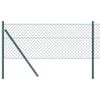 vidaXL Cl&ocirc;ture en fil soud&eacute; pour sol 10 x 0,4 m (l x h)